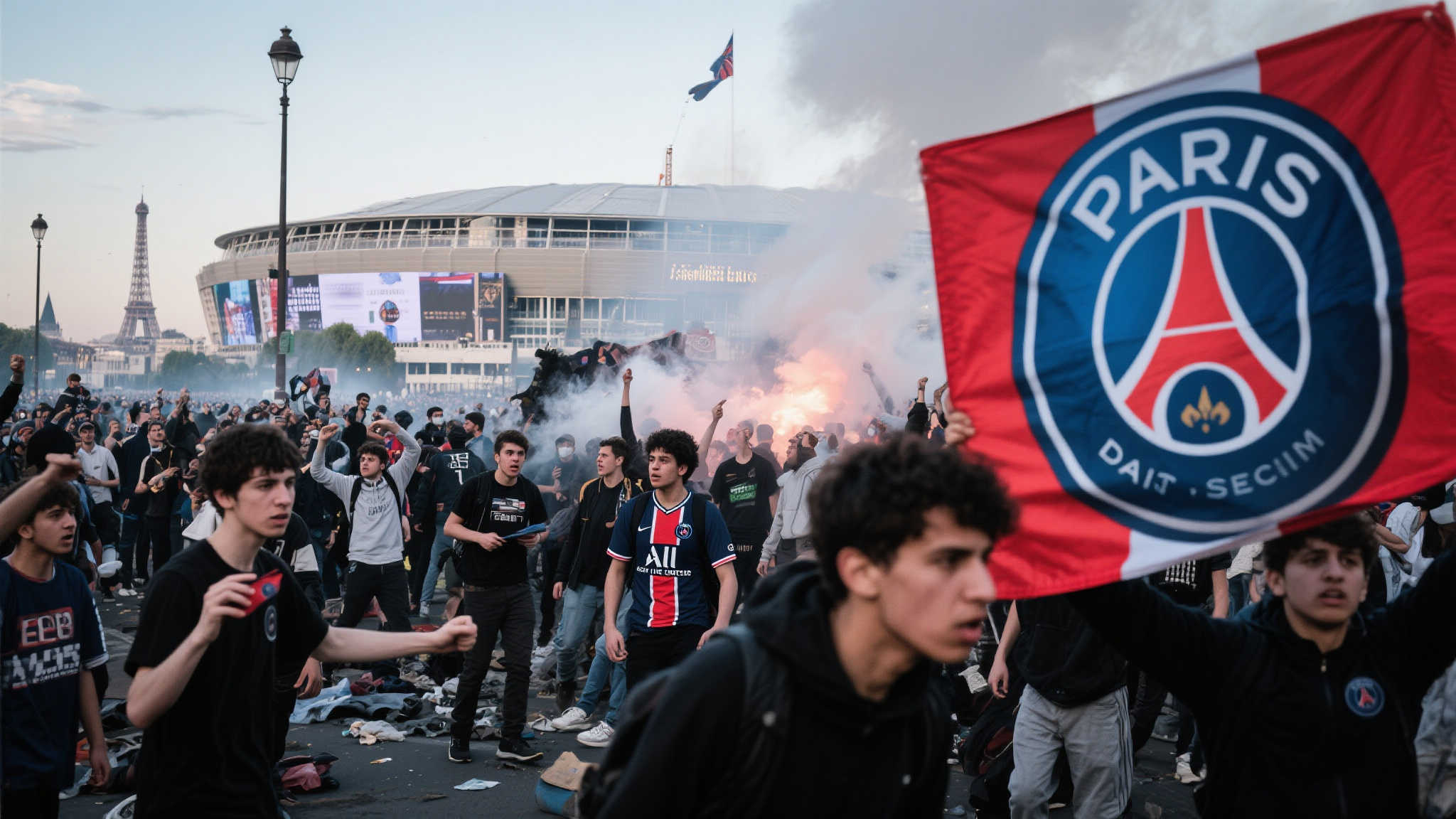 PSG夺冠后法国多地陷入混乱 深度分析:贫富分化助长仇视情绪
社会经济问题也是